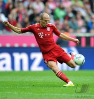 Fussball 1. Bundesliga, Saison 2011/2012:  Arjen Robben (FC Bayern Muenchen)