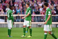 Fussball 1. Bundesliga Saison 14/15: FC Bayern Muenchen - Werder Bremen