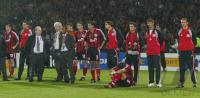 FUSSBALL Enttuschung  Bayer