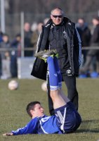 Fussball 1. Bundesliga  Saison 2010/2011: Trainer Felix Magath (FC Schalke 04)