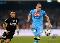 FUSSBALL SERIE A 2012/2013:  SSC Neapel - Juventus Turin
