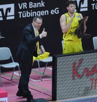 Basketball 1. Bundesliga 17/18 Hauptrunde: Walter Tigers Tuebingen - MHP RIESEN Ludwigsburg
