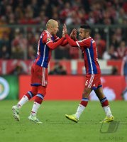 Fussball DFB Pokal Halbfinale 14/15: FC Bayern Muenchen - Borussia Dortmund