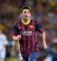 FUSSBALL International 2013/2014: Lionel Messi (Barca)