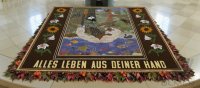 Erntedankteppich 2011 in der St. Martinus Kirche  in Hirrlingen (Kreis Tuebingen)