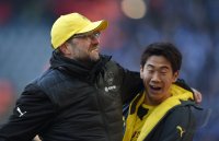 Fussball, 1. Bundesliga  Saison 2014/2015: Borussia Dortmund - Schalke 04