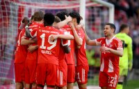 Fussball 1. Bundesliga  Saison  2025/2026  30. Spieltag FC Bayern Muenchen -  VfB Stuttgart