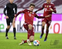 Fussball 1. Bundesliga Saison 21/22: FC Bayern Muenchen - Borussia Moenchengladbach