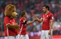 Fussball 1. Bundesliga Saison 2016/2017: FC Bayern Muenchen - SV Werder Bremen