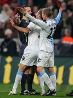 Fussball DFB-Pokal, FC Bayern Muenchen-TSV 1860 Muenchen
