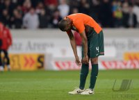Fussball 1. Bundesliga  Saison 11/12: Enttaeuschung Werder Bremen