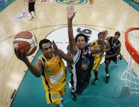 Bsaketball 1. Bundesliga Walter Tigers Tuebingen 65-60  Skyliners Frankfurt