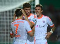 Fussball Saison 2012/2013: DFB Pokal: Jahn Regensburg - FC Bayern Muenchen