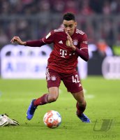 Fussball 1. Bundesliga Saison 21/22: FC Bayern Muenchen -  SC Freiburg