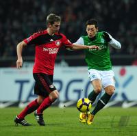 FUSSBALL, 1. BUNDESLIGA, 23. Spieltag: Bremen - Leverkusen