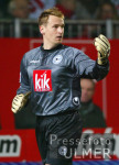 Fussball 1. Bundesliga: Arminia, HAIN gestik