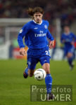 FUSSBALL CHL  Hernan Crespo (FC C) am Ball