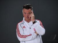 Fussball 1. Bundesliga 2010/2011: Trainer  Louis van Gaal (FC Bayern Muenchen)