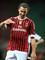 FUSSBALL SERIE A:  Zlatan Ibrahimovic (AC Mailand)