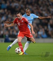 Fussball CHL  Saison 2013/2014:  Manchester City - FC Bayern Muenchen