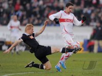 Fussball 1. Bundesliga  Saison 2010/2011:  VfB Stuttgart - TSG 1899 Hoffenheim