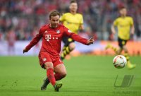 Fussball 1. Bundesliga Saison 15/16: FC Bayern Muenchen - Borussia Dortmund