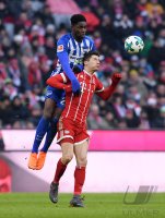 Fussball  1.Bundesliga   Saison 17/18: FC Bayern Muenchen -  Hertha BSC Berlin