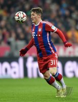 Fussball 1. Bundesliga Saison 14/15: FC Bayern Muenchen - FC Schalke 04