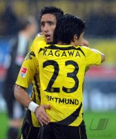 Fussball: 1. Bundesliga Saison 2010/2011: Dortmund - Hamburg