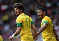 FUSSBALL Olympia 2012 Maenner: Brasilien - Weissrussland