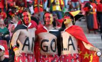 Fussball WM 2006: Fans Nationalmannschaft Angola