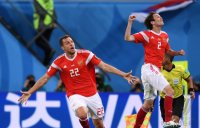 FUSSBALL WM 2018 Vorrunde Russland -  Aegypten