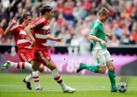FUSSBALL 1. BUNDESLIGA: FC Bayern Muenchen  - Werder Bremen