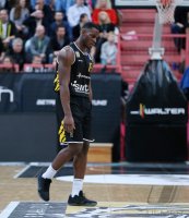 Basketball 1. Bundesliga 17/18 Hauptrunde: Walter Tigers Tuebingen - Basketball Laewen Braunschweig