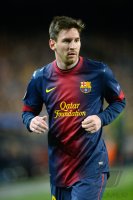 FUSSBALL INTERNATIONAL CHL ACHTELFINALE 12/13:  Lionel Messi (Barca)