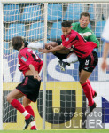 Fussball 1. Bundesliga: Bochum - Leverkusen, Zweikampf