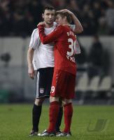 Fussball DFB Pokal  Viertelfinale 08/09   Bayer Leverkusen - Bayern Muenchen