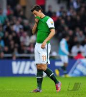 FUSSBALL, 1. BUNDESLIGA, 32. Spieltag: Bremen, OEZIL