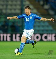 Fussball International EM 2012-Qualifikation:  Antonio Cassano (Italien)