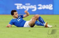 FUSSBALL  Olympia 2008   Viertelfinale Maenner Italien - Belgien