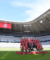 Fussball 1. Bundesliga 2017/2018: Fototermin beim FC Bayern Muenchen