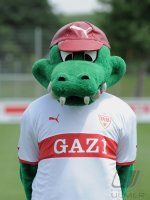 Fussball 1. Bundesliga 2011/2012:  VfB Stuttgart Maskottchen Fritzle
