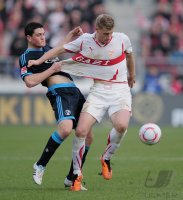 Fussball 1. Bundesliga  Saison 2010/2011:  VfB Stuttgart - FC Schalke 04