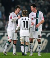 FUSSBALL 1. BUNDESLIGA: Moenchengladbach - Bayern