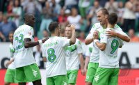 Fussball 1. Bundesliga Saison 2015/2016: VfL Wolfsburg - Eintracht Frankfurt
