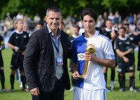 Fusball FIFA 74. Blue Stars / FIFA Youth Cup: Siegerehrung