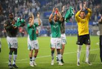 Fussball 1. Bundesliga: Hamburg - Bremen