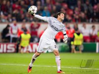 Fussball CHL  Saison 2014/2015: Torwart Julio Cesar (Benfica Lissabon)