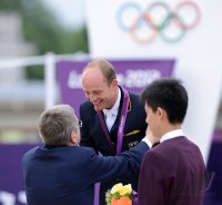 REITEN Olympia 2012: Doppel-Olympiasieger Michael Jung (Deutschland)