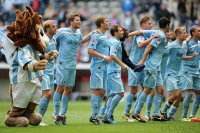 Fussball 2. Bundesliga 2011/2012:  JUBEL 1860 Muenchen
